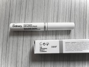 the ordinary brow serum and packaging